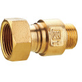 J114 brass magnetic gate valve before water meter